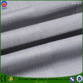 Poliéster / Linen Flame Retardant Black out Tela de cortina para el hogar Textil